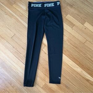 Reversible PINK Victoria’s Secret leggings Black and Gray